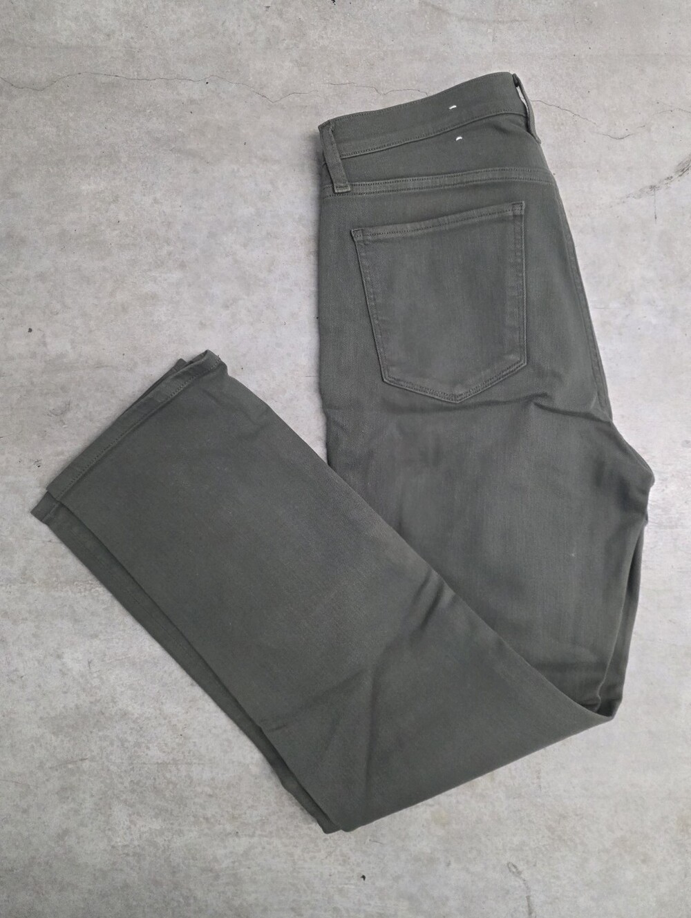 Lucky Brand Slim Straight Jeans in Olive